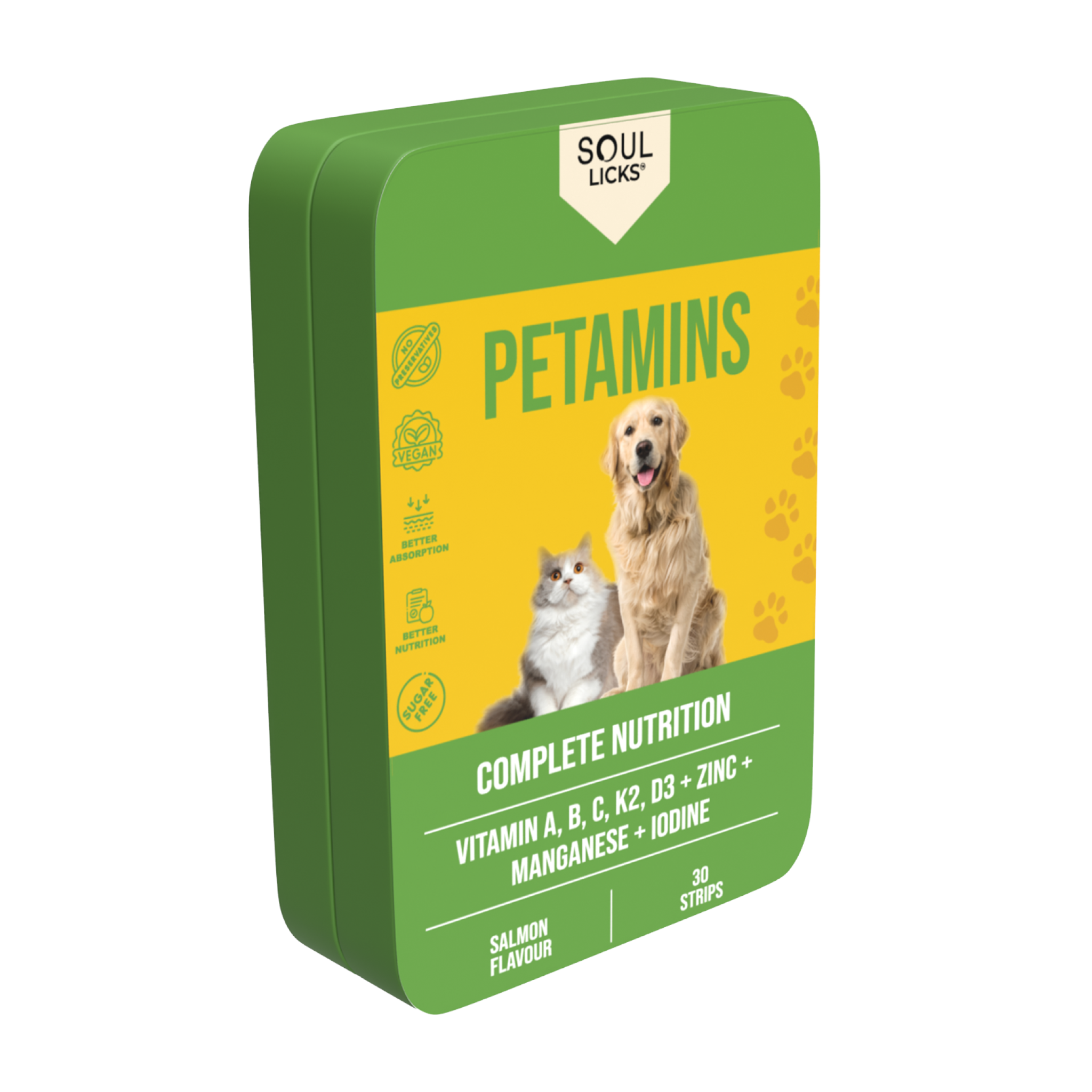 Petamins - All essential vitamins & minerals