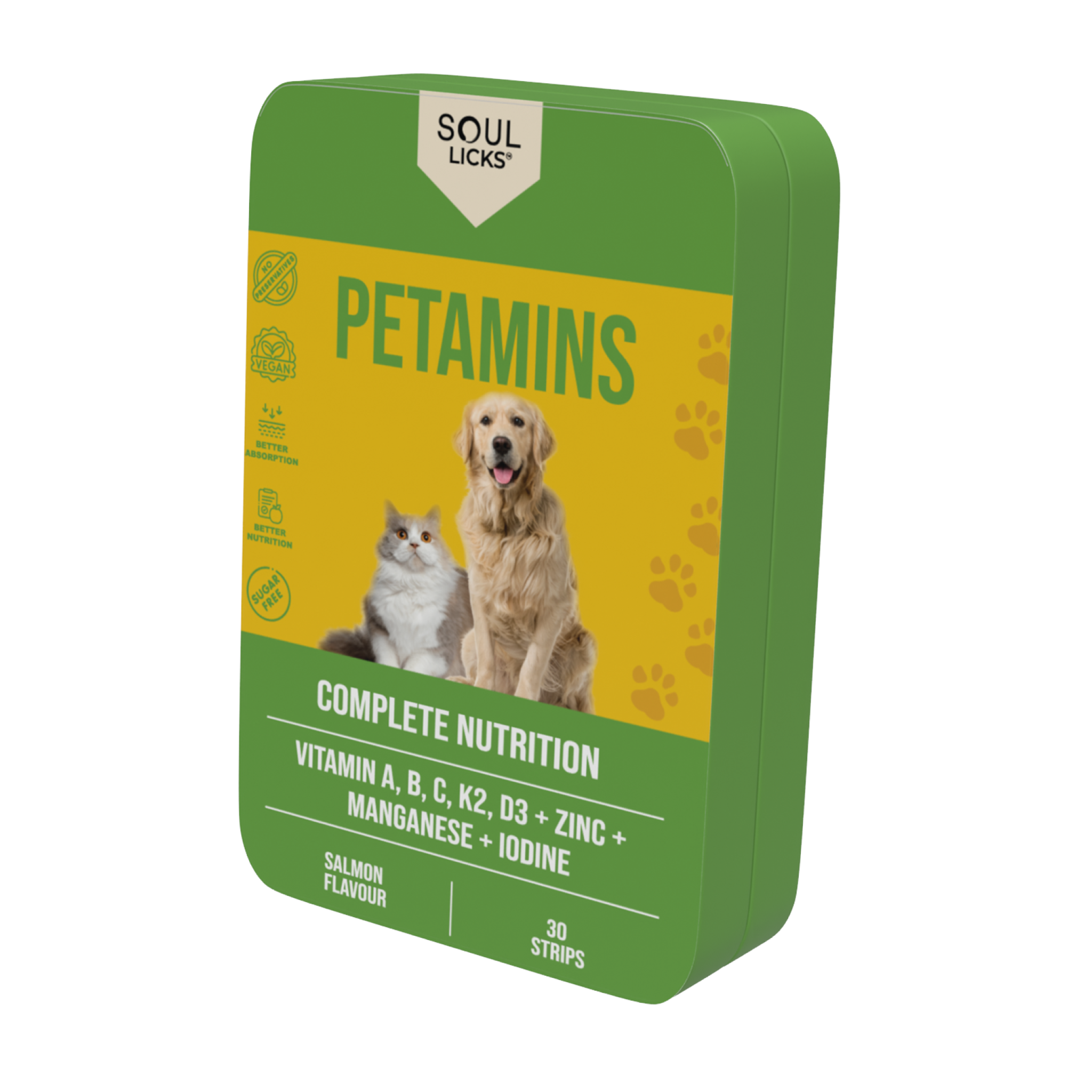 Petamins - All essential vitamins & minerals